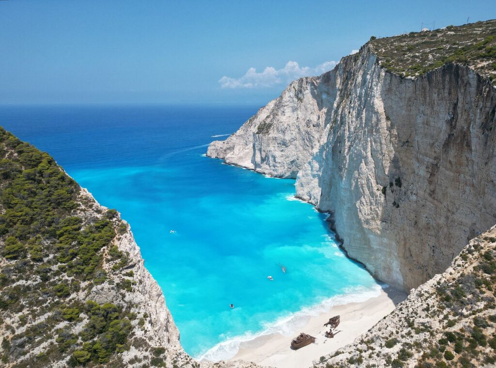 Shipwreck & Blue Caves